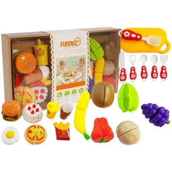 LEAN TOYS Fruit and Vegetable Chopping Set