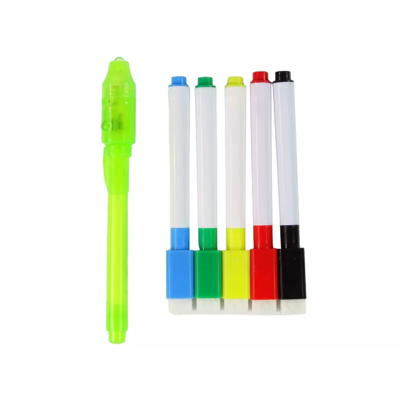 LEAN TOYS Glowing Paint 2in1 Magnetic Drawing Board