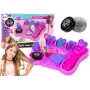 LEAN TOYS Hair Styling Kit Straightener with Coloured Chalks for Strands + Hair Accessories