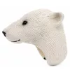 LEAN TOYS Hand Ring Educational Animals Bear White