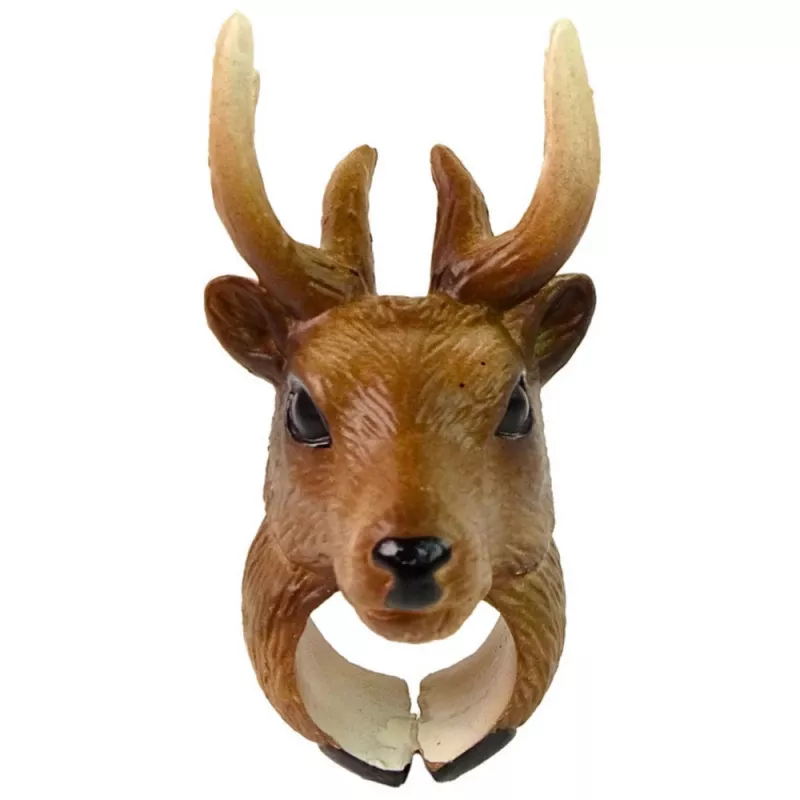 LEAN TOYS Hand Ring Educational Animals Deer