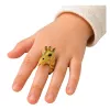LEAN TOYS Hand Ring Educational Animals Giraffe