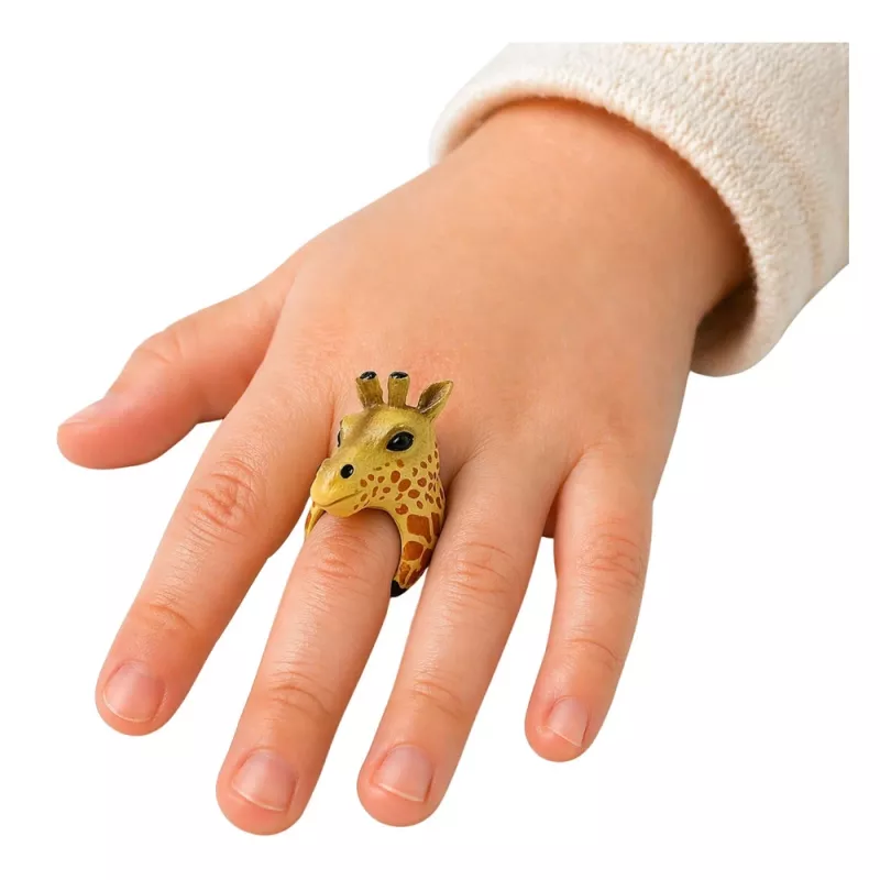 LEAN TOYS Hand Ring Educational Animals Giraffe