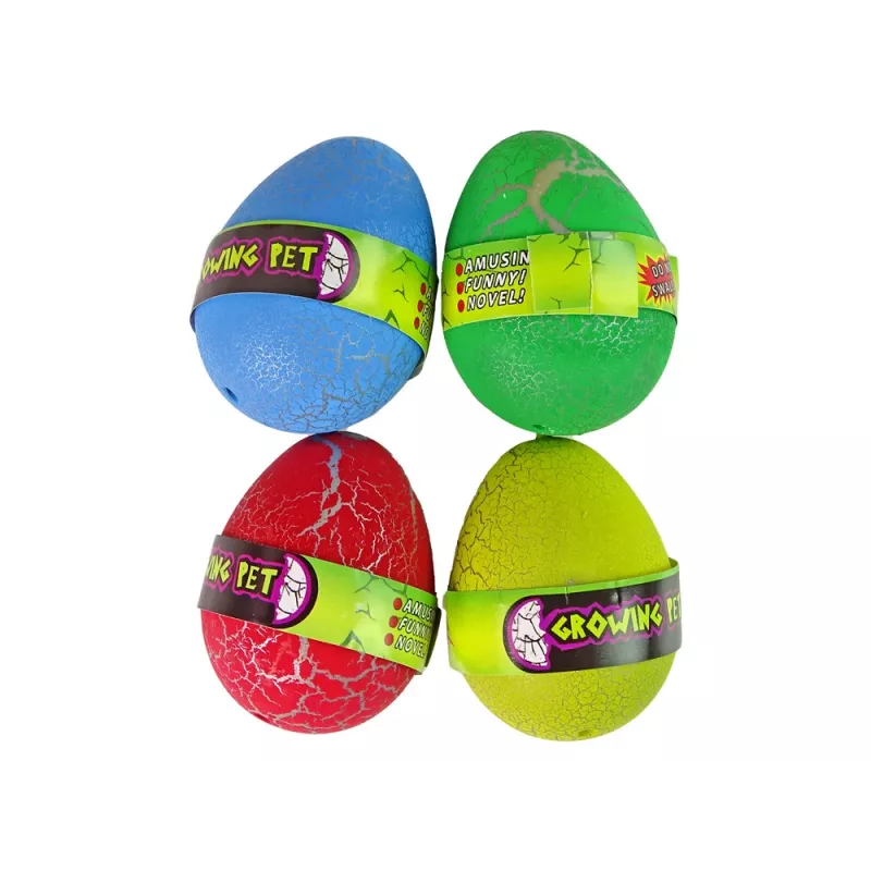 LEAN TOYS Hatching Magic Dinosaur Egg Growing 6 cm Colorful