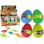 LEAN TOYS Hatching Magic Dinosaur Egg Growing 6 cm Colorful