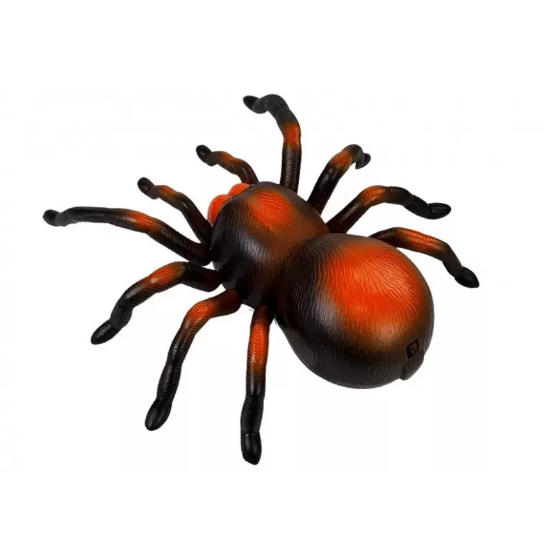 LEAN TOYS Huge Battery-operated Spider Remote Controlled R/C Black-Orange
