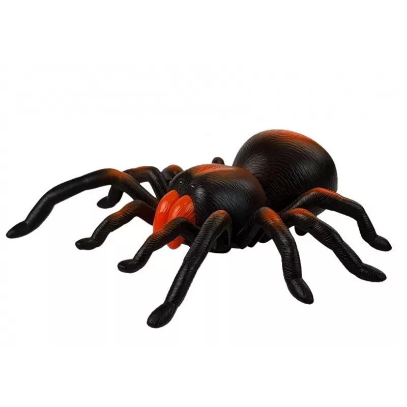 LEAN TOYS Huge Battery-operated Spider Remote Controlled R/C Black-Orange