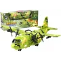 LEAN TOYS Huge Military Aircraft 55cm with Accessories