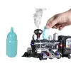 LEAN TOYS Huge Train with Sound, Lights and Smoke 206.5 cm x 153.5 cm