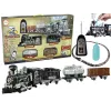 LEAN TOYS Huge Train with Sound, Lights and Smoke 206.5 cm x 153.5 cm