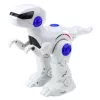 LEAN TOYS Intelligent RC Dinosaur Robot Remote Controlled Tyrannosaurus Rex – 2.4 GHz, LED Eyes, Roaring Sounds