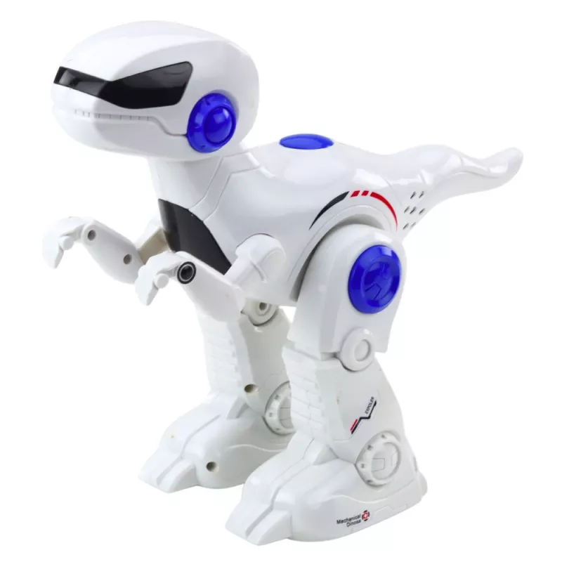 LEAN TOYS Intelligent RC Dinosaur Robot Remote Controlled Tyrannosaurus Rex – 2.4 GHz, LED Eyes, Roaring Sounds
