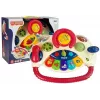 LEAN TOYS Interactive Baby Steering Wheel Piano Animal Sounds Phone