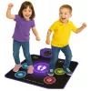 LEAN TOYS Interactive Dance Mat for Kids with Bluetooth 5.0, 5 Game Modes & 3 Languages