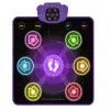 LEAN TOYS Interactive Dance Mat for Kids with Bluetooth 5.0, 5 Game Modes & 3 Languages