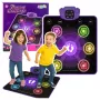 LEAN TOYS Interactive Dance Mat for Kids with Bluetooth 5.0, 5 Game Modes & 3 Languages