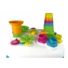LEAN TOYS Interactive Educational Table Ball Sorter Slide Blue
