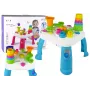LEAN TOYS Interactive Educational Table Ball Sorter Slide Blue