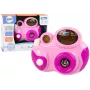 LEAN TOYS Interactive Photo Camera For Your Baby Melodies of Light and Sounds Colour Pink