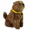 LEAN TOYS Interactive Plush Dog with Soft Fur - Stroke Its Head and Learn Its Functions