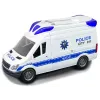 LEAN TOYS Interactive Police Radio Car with Light and Sound Effects, Opening Doors