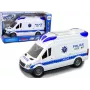 LEAN TOYS Interactive Police Radio Car with Light and Sound Effects, Opening Doors