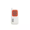 LEAN TOYS Interactive Robot Dog Remote Control Light Sound White Orange