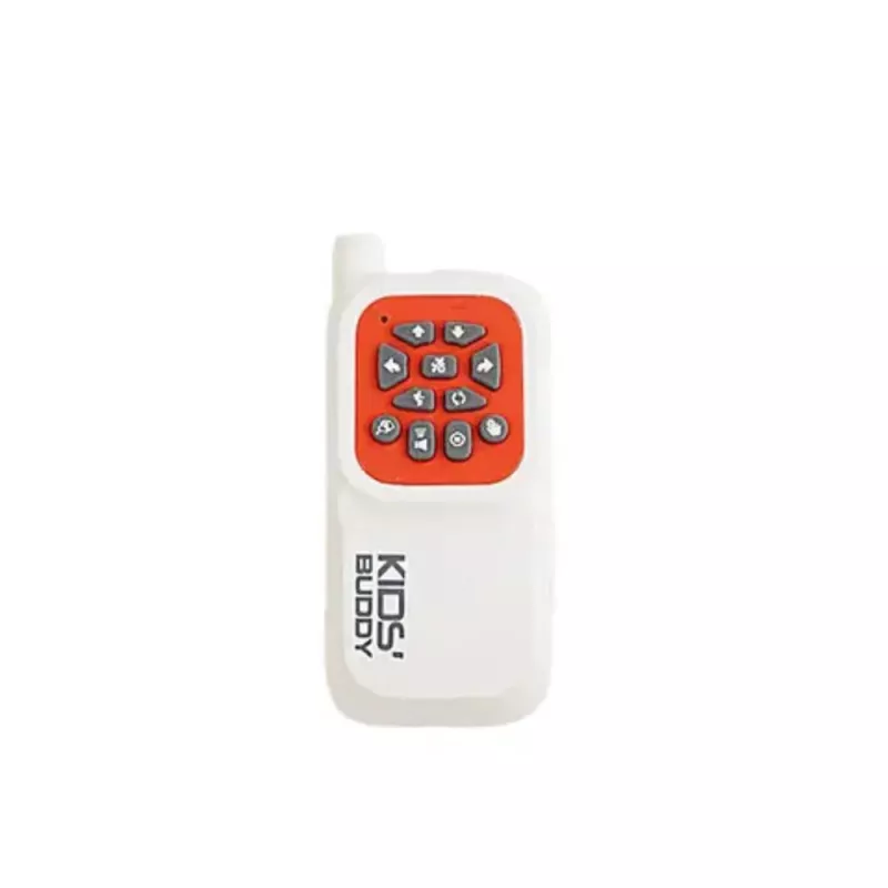 LEAN TOYS Interactive Robot Dog Remote Control Light Sound White Orange