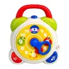 LEAN TOYS Interactive Sensory Alarm Clock for Toddlers with Lights and Sounds - Fox Design, USB-C Rechargeable