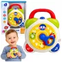 LEAN TOYS Interactive Sensory Alarm Clock for Toddlers with Lights and Sounds - Fox Design, USB-C Rechargeable