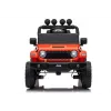 LEAN TOYS Jeep Rubicon DK-JWR558 24V Orange Battery-Powered Ride-On Vehicle with Parental Remote Control