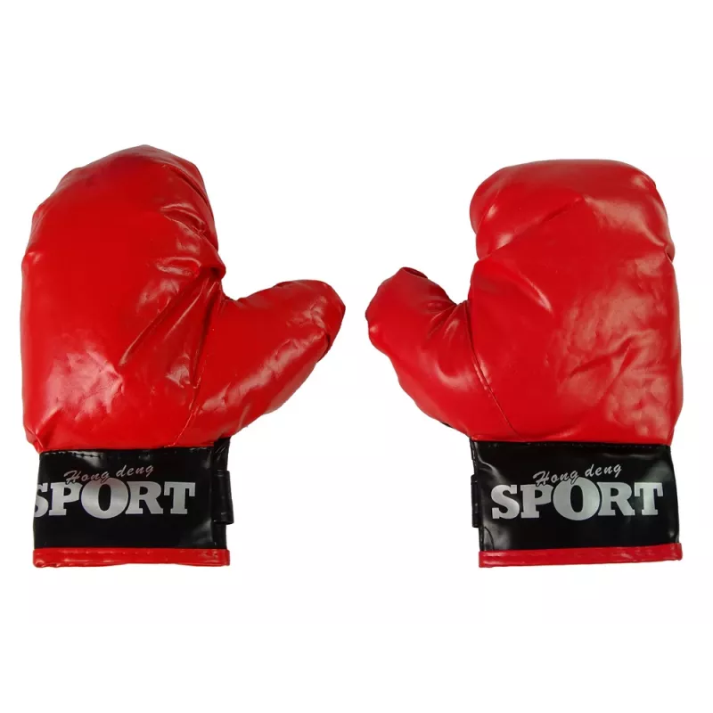 LEAN TOYS Kids Punch Bag Kit Childrens Mega Boxing Set + Gloves Boxing Bag Set 40 cm