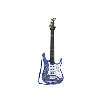 LEAN TOYS Kids Toy Guitar Amplifier Microphone MP3 Input - 3+ Years Musical Instrument Set