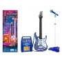 LEAN TOYS Kids Toy Guitar Amplifier Microphone MP3 Input - 3+ Years Musical Instrument Set