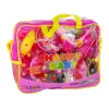 LEAN TOYS Kitchen Set 31 Elements Bag Dishes Plates Kids