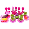 LEAN TOYS Kitchen Set 31 Elements Bag Dishes Plates Kids
