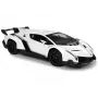LEAN TOYS Lamborghini Veneno 1:24 Remote Control Car, White with 2.4GHz and Lights
