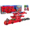 LEAN TOYS Large 3-Storey Truck Trailer Heavy Duty Truck with Extendable Car Launching Ramp