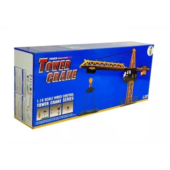 LEAN TOYS Large Construction Crane Adjustable Remote Controlled Hook 182 cm