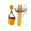 LEAN TOYS Large Construction Crane Adjustable Remote Controlled Hook 182 cm
