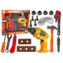 LEAN TOYS Large DIY Kit Tool Kit + Battery Drill Handyman Set