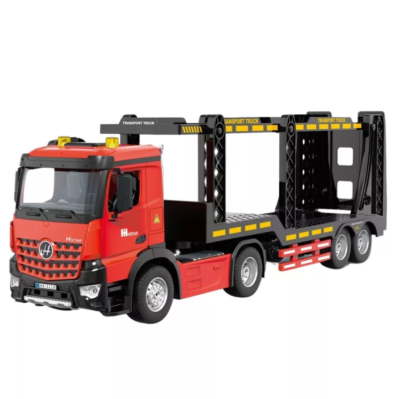 LEAN TOYS Large Lora Tow Truck Remote Controlled RC 2.4G 6CH Red