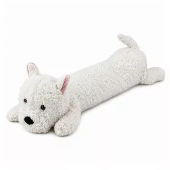 LEAN TOYS Large Plush West Highland Dog Cuddly Toy Mascot White 90 cm