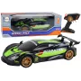 LEAN TOYS Large Remote Controlled Sports Car 1:10 Green and Black