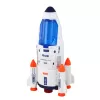 LEAN TOYS Large Space Set UFO Rockets Rover Vehicles Ship Alien 8 pcs.
