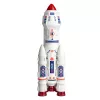 LEAN TOYS Large Space Set UFO Rockets Rover Vehicles Ship Alien 8 pcs.