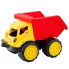 LEAN TOYS Large Tipper Truck for Children Sand Construction Vehicle Red-Yellow