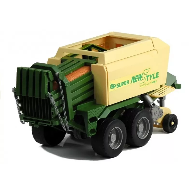 LEAN TOYS Large Tractor with a Trailer Agricultural Machine 65 cm