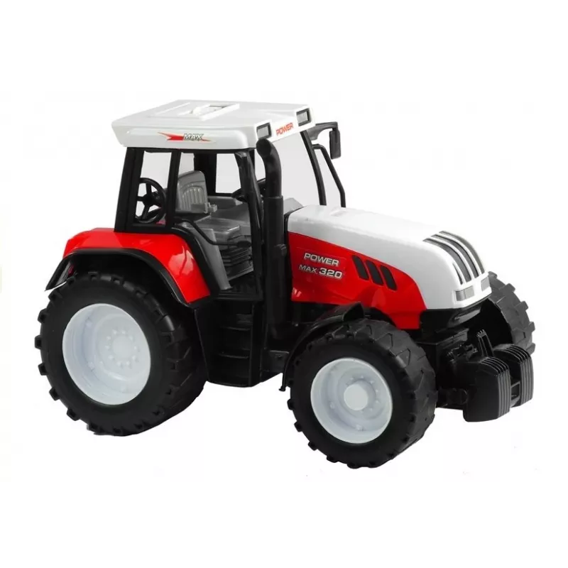 LEAN TOYS Large Tractor with a Trailer Agricultural Machine 65 cm
