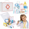 LEAN TOYS Little Doctor's Set - Medical Tools - Real Accessories - 36 pcs.